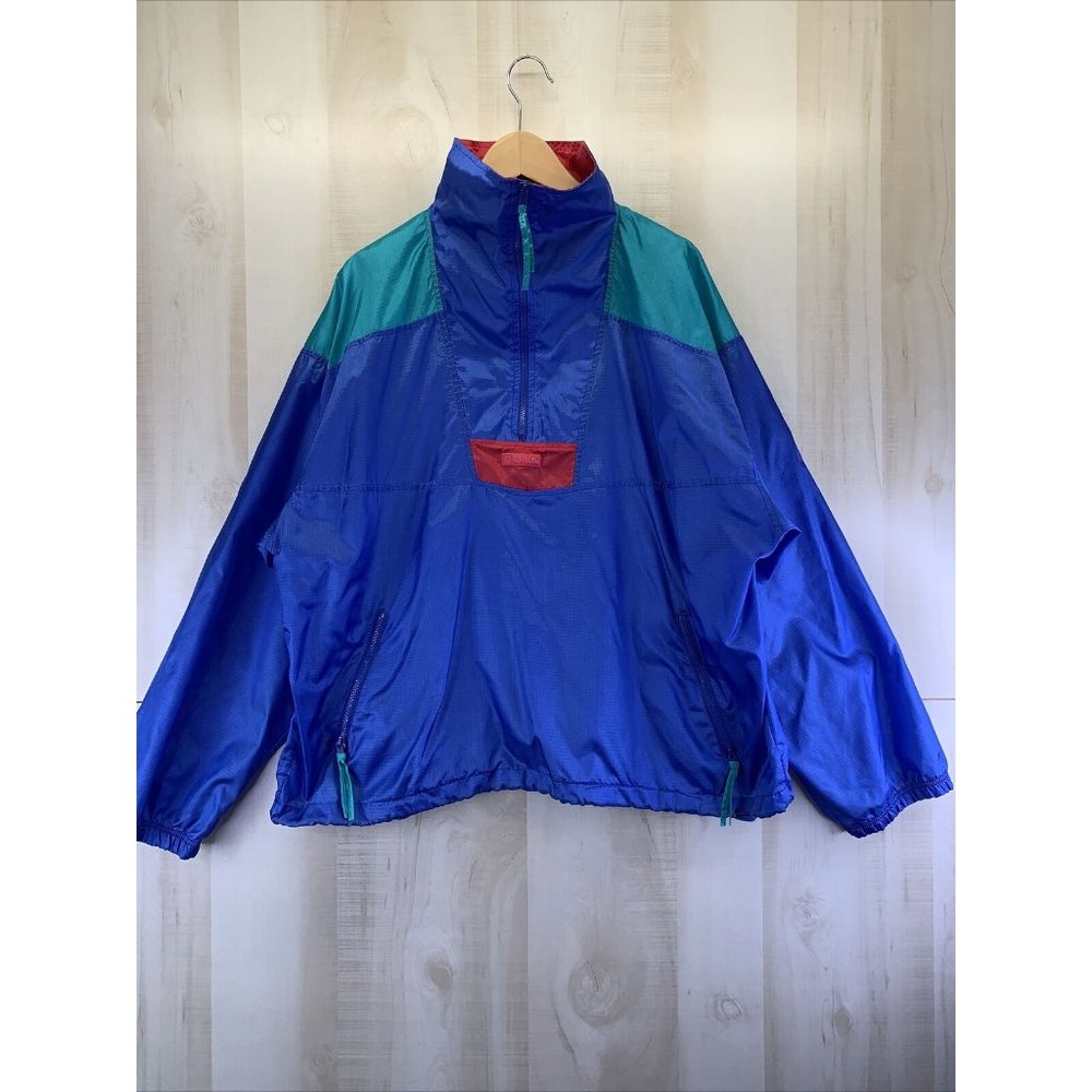 Vintage 1990s Extreme For All Conditions Mens Womens Unisex Windbreaker Pullover